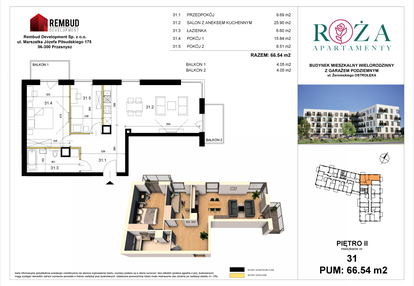Mieszkanie w inwestycji: Apartamenty Róża