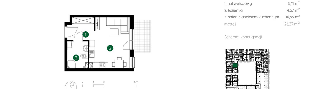 Mieszkanie w inwestycji: Murapol Gardenia