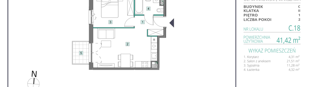 Mieszkanie w inwestycji: Osiedle Salvia