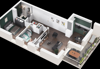 Mieszkanie w inwestycji: Apartamenty Zagajnikowa 2