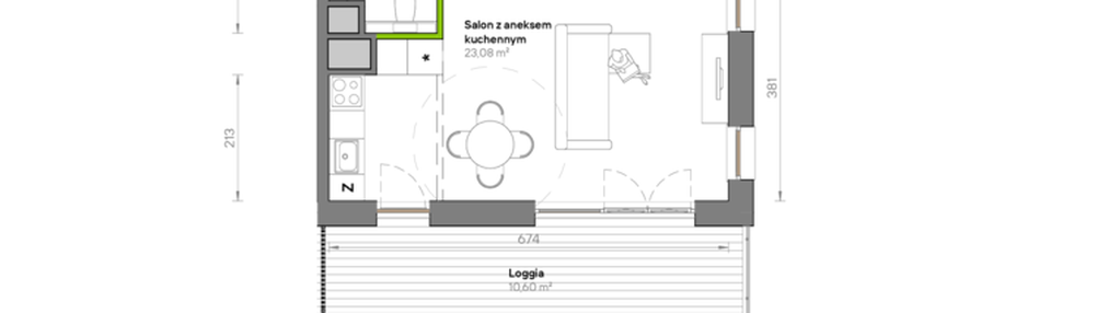 Mieszkanie w inwestycji: Żywiecka Vita