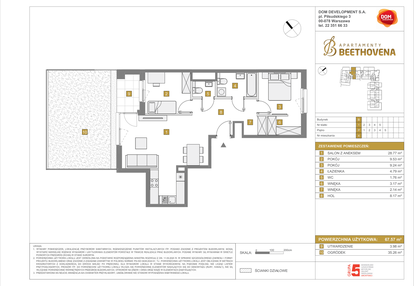 Mieszkanie w inwestycji: Apartamenty Beethovena