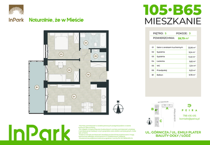 Mieszkanie w inwestycji: InPark