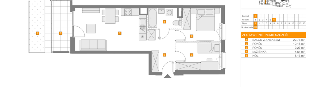 Mieszkanie w inwestycji: Apartamenty Literacka etap 2.2