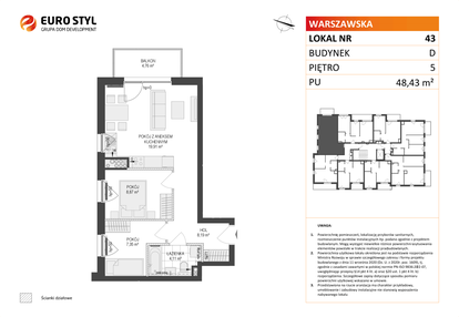 Mieszkanie w inwestycji: Osiedle Warszawska etap II
