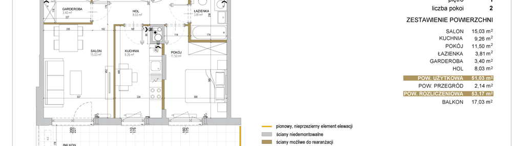 Mieszkanie w inwestycji: Hi Mokotów