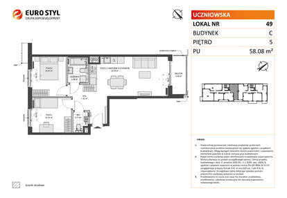 Mieszkanie w inwestycji: Przystań Brzeźno etap 1.2