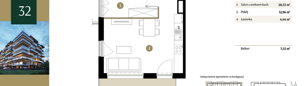 Mieszkanie w inwestycji: Rezydencja Świerkowa - etap II