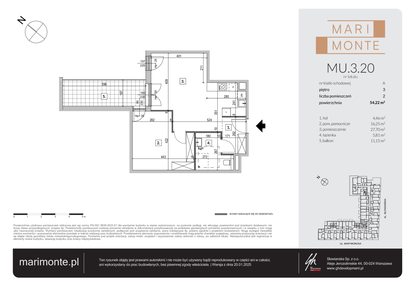 Mieszkanie w inwestycji: Marimonte - apartamenty inwestycyjne