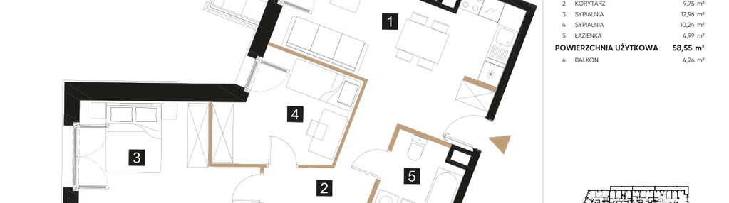 Mieszkanie w inwestycji: Konwiktorska Residence