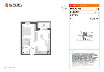 Mieszkanie w inwestycji: Konstelacja etap VI
