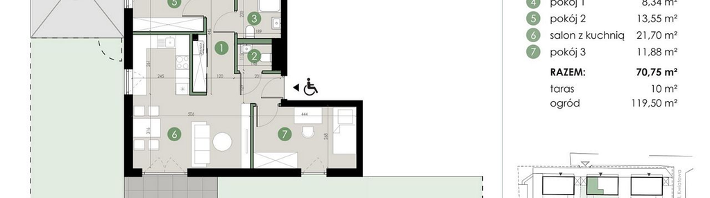 Mieszkanie w inwestycji: Osiedle Kwiatowa