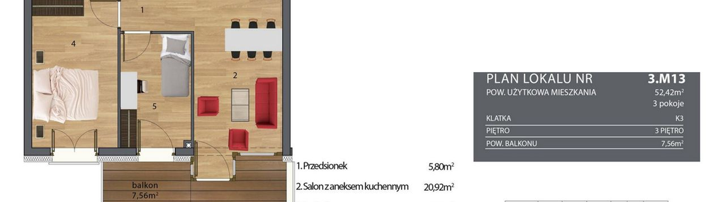 Mieszkanie w inwestycji: Nyska Residence