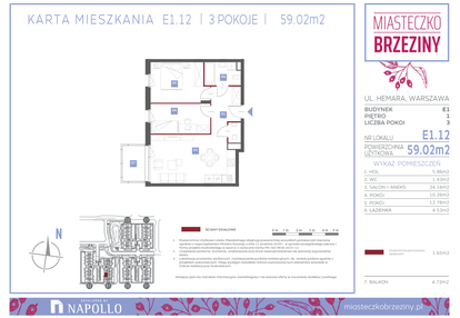 Mieszkanie w inwestycji: Miasteczko Brzeziny II