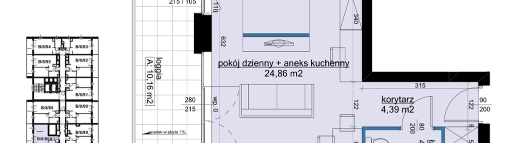 Mieszkanie w inwestycji: Osiedle Hawelańska etap III - bud. B