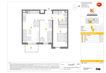 Mieszkanie w inwestycji: Apartamenty Kamieńskiego