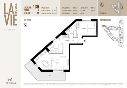 Mieszkanie w inwestycji: La Vie House