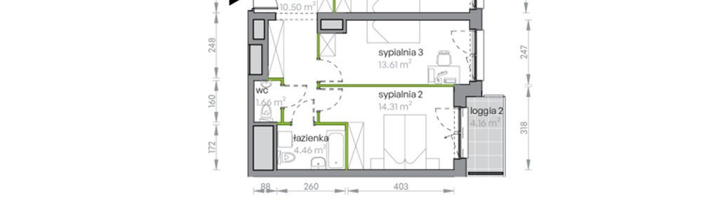 Mieszkanie w inwestycji: Legnicka Vita