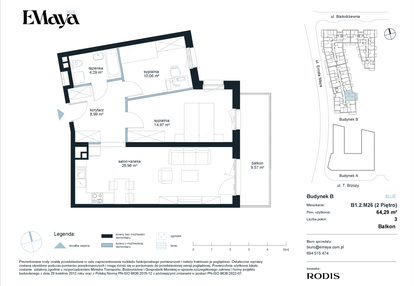 Mieszkanie w inwestycji: EMaya