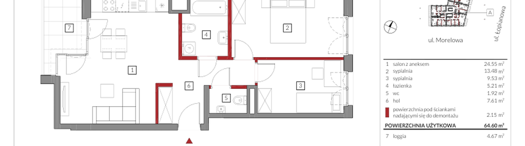 Mieszkanie w inwestycji: Przystań Żerań