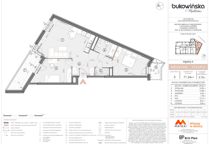 Mieszkanie w inwestycji: Bukowińska Mokotów etap 2