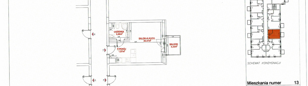Mieszkanie w inwestycji: Park Leśny Rembertów etap VIII