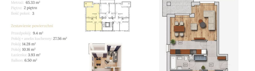 Mieszkanie w inwestycji: Dębowa 51