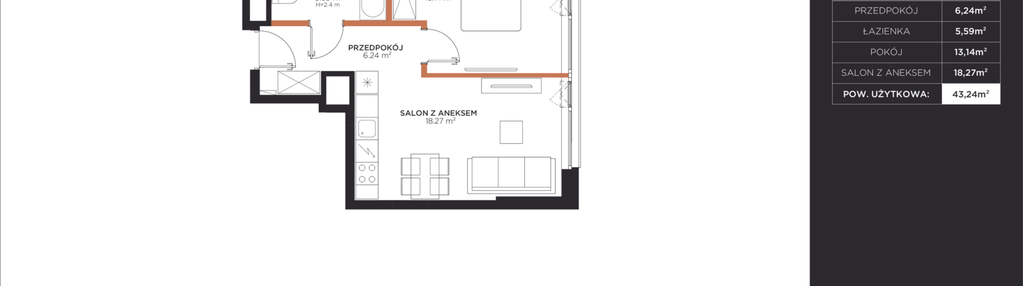 Mieszkanie w inwestycji: Aleje 138