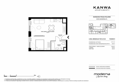Mieszkanie w inwestycji: KANWA