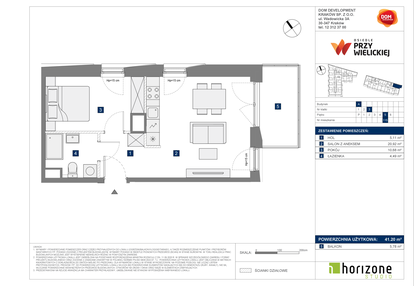 Mieszkanie w inwestycji: Osiedle przy Wielickiej