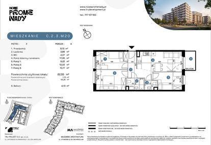 Mieszkanie w inwestycji: Nowe Promenady etap II