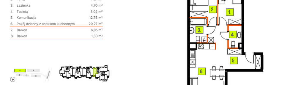 Mieszkanie w inwestycji: Osiedle BLASK - Etap I