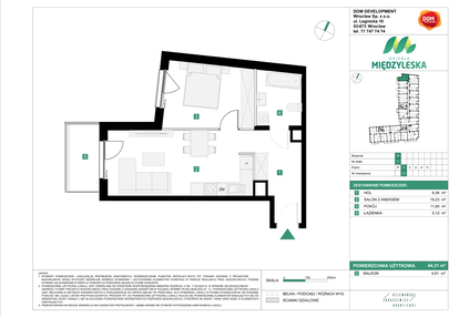 Mieszkanie w inwestycji: Osiedle Międzyleska - etap III
