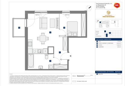 Mieszkanie w inwestycji: Apartamenty Park Matecznego Etap 2