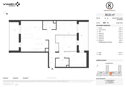 Mieszkanie w inwestycji: Smardzewska 8