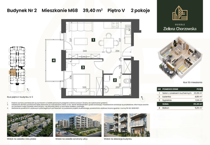 Mieszkanie w inwestycji: Osiedle Zielona Chorzowska