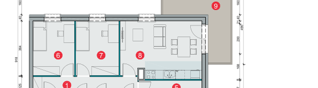 Mieszkanie w inwestycji: Osiedle Uniwersyteckie etap III