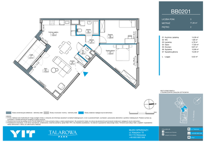 Mieszkanie w inwestycji: Talarowa Park