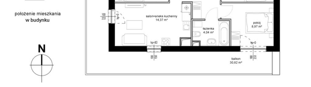 Mieszkanie w inwestycji: Kwarcowe Wzgórze - bud. 2