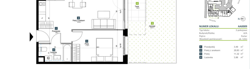 Mieszkanie w inwestycji: Pilczycka Vita