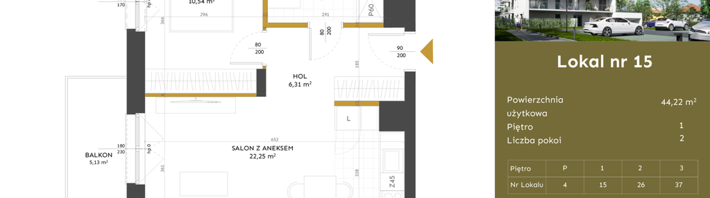 Mieszkanie w inwestycji: Apartamenty 3 Maja