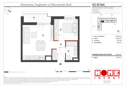 Mieszkanie w inwestycji: Warszawski Świt etap XI