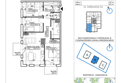 Mieszkanie w inwestycji: Jodłowicka 5