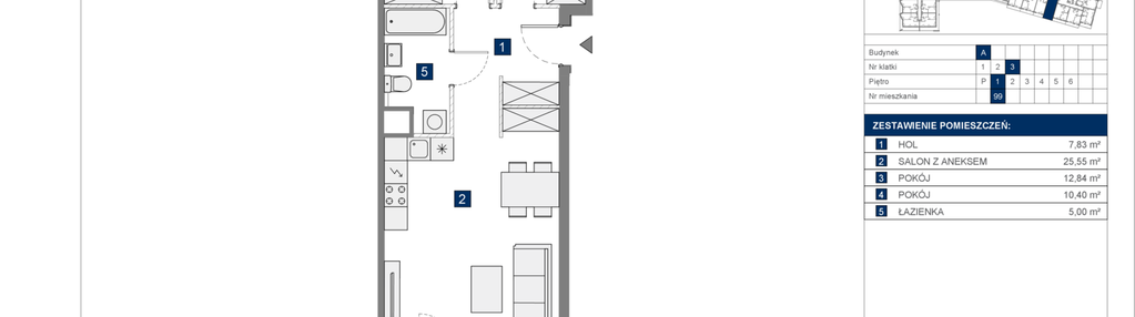 Mieszkanie w inwestycji: Osiedle przy Wielickiej
