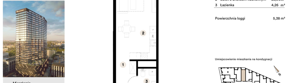 Mieszkanie w inwestycji: O27 Apartamenty Opolska