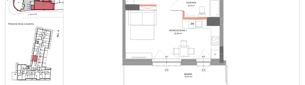 Mieszkanie w inwestycji: Apartamenty Nowy Świat - inwestycyjne