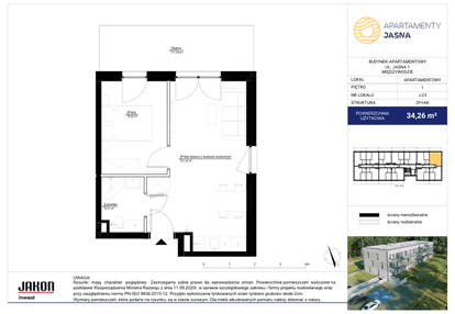 Mieszkanie w inwestycji: Apartamenty Jasna