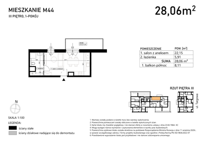 Mieszkanie w inwestycji: Finezja