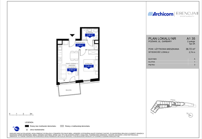 Mieszkanie w inwestycji: Apartamenty Esencja II