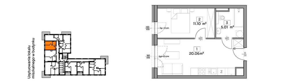 Mieszkanie w inwestycji: Och!Widzew